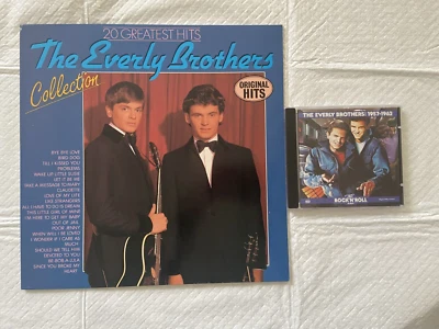 The Everly Brothers Collection - 20 Greatest Hits - LP/CD Lot - 1957-1962 (CD) - Image 1 of 3
