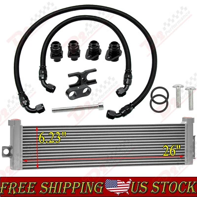 Aluminum Oil Cooler Kit For 2015-2020 2016 BMW M2 M3 M4 S55 F80 F83 F82 F87 F8X Foto 1 de 4