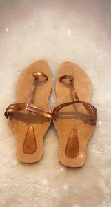 Kolhapuri Indian Ladies Sandals Footwear Summer Fashion Flats Shoes Chapal - Picture 1 of 3