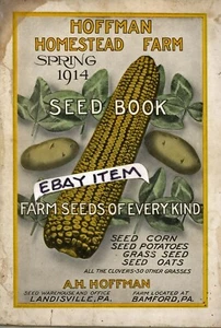 1914 Katalog HOFFMAN HOMESTEAD FARM SAMENBUCH Landisville Bamford Pennsylvania - Bild 1 von 1