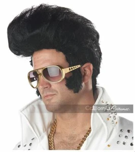 California Costumes 70035 Elvis Rock N' Roll Wig (Black;One Size) - Picture 1 of 1