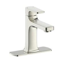 Fontaine by Italia 4" Centerset Bathroom Faucet Brushed Nickel 1.2-GPM Brass