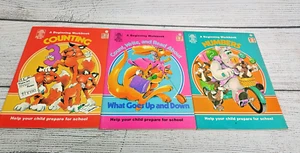 Vintage Merrigold Press Pre-School Coloring/Activity Books Lot of 3 - UNUSED - Imagen 1 de 3