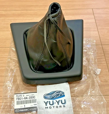 Mazda Genuine RX-7 86-88 FC3S 5-Speed Manual Shifter Boot Bezel Trim OEM JDM Foto 1 de 4