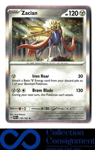 Pokemon #136/182 Zacian - Picture 1 of 2