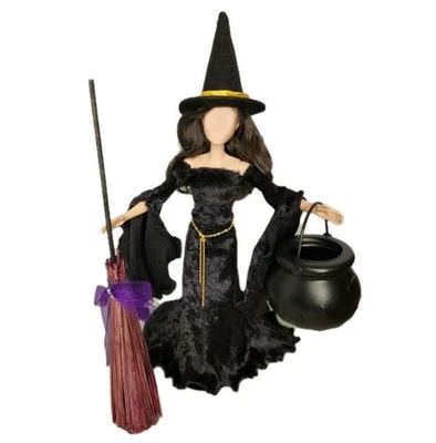 11.5" Fashion Doll Clothes Halloween Witch Medieval Dress Fits 1/6 Scale NO DOLL - Image 1 of 4