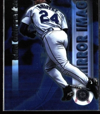 Bowman's Best Mirror Image 1999 #M2 Ken Griffey Jr. Ruben Mateo Mariners Rangers Foto 1 de 2