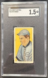 1910 T206 Sweet Caporal- PAT MORAN - SGC 1.5 - Picture 1 of 2