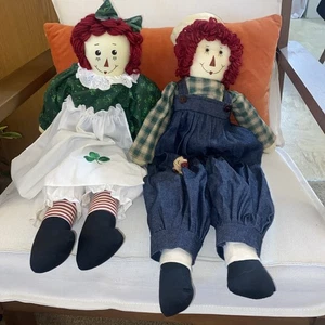 Muñecas coleccionables raggedy ann and andy - Imagen 1 de 13