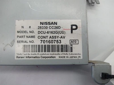 Módulo GPS Nissan Murano Info 2007-2009 OEM 28330CC26D Foto 1 de 4