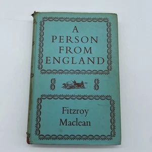 A Person From England FITZROY MACLEAN HB/DJ 1959 Readers Union - Imagen 1 de 19