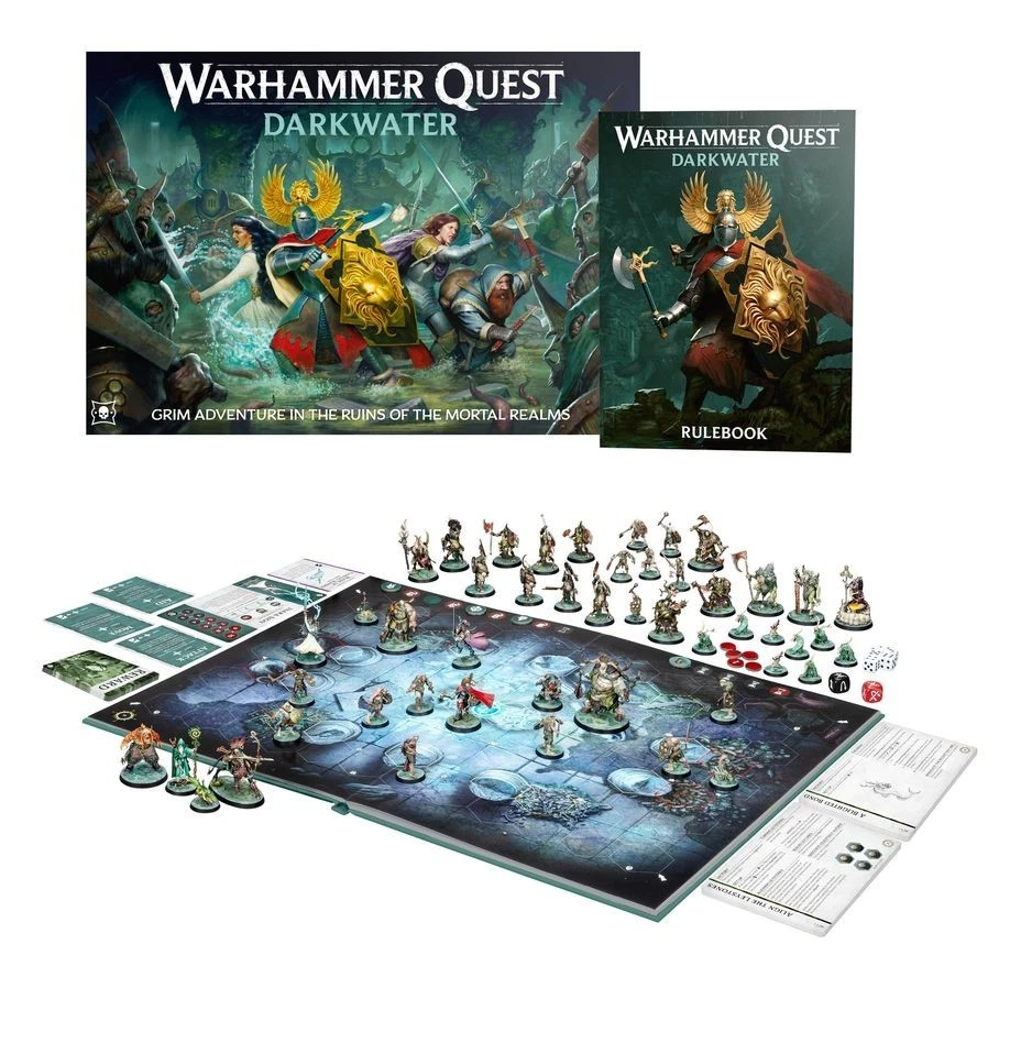 ⚔️WARHAMMER QUEST - DARKWATER - PREORDINE 12/13 - NUOVO CON SCATOLA⚔️ - Immagine 1 di 2