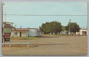 Tarjeta postal vintage Foley’s Motel, Fort Sumner, Nuevo México, EE. UU., - Imagen 1 de 2
