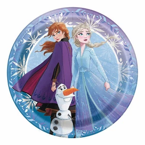Disney’s Frozen II Paper Dessert Plates, Birthday, Party Supplies, 8 Pieces - Picture 1 of 1