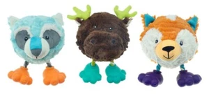 Dog Toys Footies Funny Plush Ball Characters With Feet Choose Character 8" Tall - Picture 1 of 11