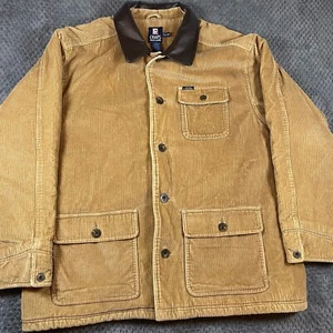 Ralph Lauren Chaps Herren Chore Jacke Gr. XXL braun Cord Flanell Western - Bild 1 von 9