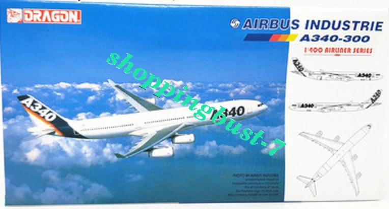 DRAGON 2201 1/400 AIRBUS INDUSTRIE A340-300 Plastic model kit - Image 1 of 1
