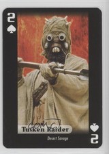 2007 Cartamundi Star Wars Playing Cards The Empire Tusken Raider #2S 0w6