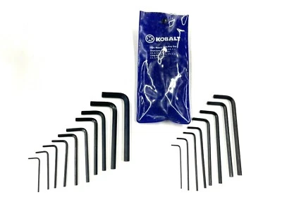 KOBALT TOOLS 18-pc. METRIC LONG & SHORT ARM HEX WRENCH SETS - Image 1 of 4