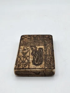 Peruvian offering carved in limestone. Andean Trilogy, Inca Calender  - Picture 1 of 12