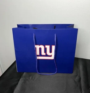 New York Giants Papier Einkauf Geschenktüte NYG aus Metlife Stadium 10”x8”x4” Logo - Bild 1 von 16