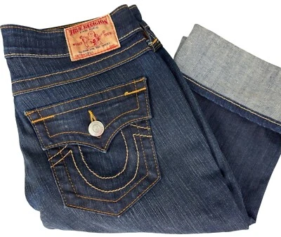 Pantalones Cortos de Denim True Religion para Mujer Talla 26 Estilo Sophie Nuevos sin Etiquetas Lavado a Drk Años 90 Hechos en EE. UU. Foto 1 de 4