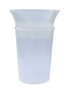 Heidi Beaker wide rim Dribble Reduction Flow Regulation Shatterproof Construct - Picture 1 of 9