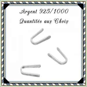 Embouts plats à souder 1mm, en Argent 925/1000 . Réf: PNZ1 - Foto 1 di 1