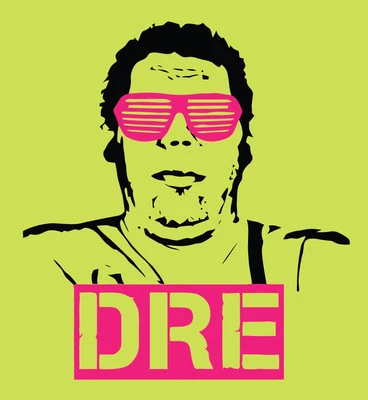 Camisa Dre Andre the Giant Swag Gafas de sol Beats Clásica Lucha Neón Camiseta Foto 1 de 2