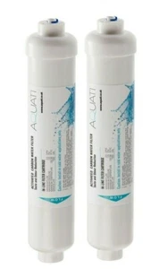 2x Hahn Trinkwasserfilter Inline Ersatzkartusche 1/4" Push-Fit Connect - Bild 1 von 2