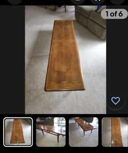 Mid Century Modern Walnut Coffee or Cocktail Table