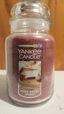 Yankee Candle Home Sweet Home Original Housewarmer Kitchen Jar Candle 22 Oz NEW - Image 1 of 2