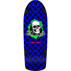 Powell Peralta Skateboard Deck OG Ripper Checker Blacklight Old School Reissue