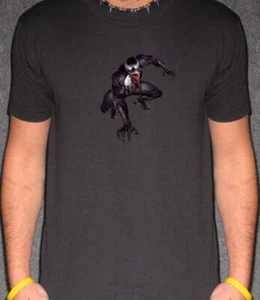 Venom Marvel Comic Spider-Man Villain Retro T-Shirt - Picture 1 of 2