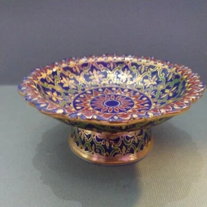 Schöner Vintage BENJARONG? Porzellan Schale handbemalt 18K - Bild 1 von 4