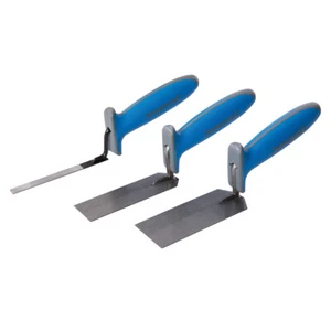 Silverline Margin Trowel Soft-Grip Set 3 pezzi 584174 - Foto 1 di 3