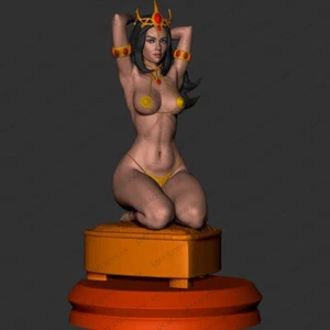 Figura de resina 1/24 Dejah Thoris chica sexy NSFW modelo desnuda sin pintar sin montar - Imagen 1 de 7