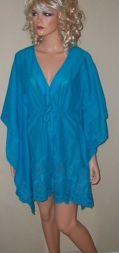 UNDERCOVER Victoria Secret Moda Caftano con occhielli a cascata S