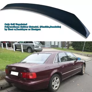 TaVbe 284H Type Rear Duckbill Trunk Spoiler Wing Fits 1994~2002 Audi S8 D2 Sedan - Picture 1 of 8