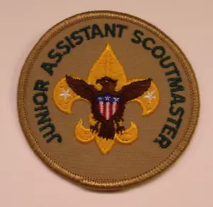 Parche Junior Assistant Scoutmaster, Versión Actual, COMO NUEVO - Imagen 1 de 1