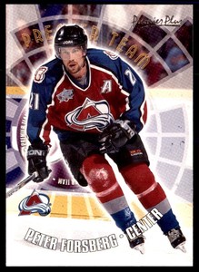 2000-01 Topps Premier Plus Team Peter Forsberg Colorado Avalanche #PT2