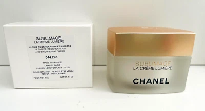 Новый в коробке! CHANEL Sublimage La Crème Lumière. Размер 1,7 унций / 50 г ~ Бесплатная доставка! - Изображение 1 из 2