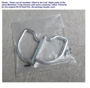Vintage RC Car Buggy Pro-Line Chrome Nerf Bars RC10 Tamiya Blackfoot Frog New - Picture 1 of 2