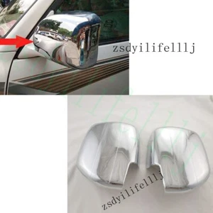 2xFor Toyota Land Cruiser LC100 1998-2007 Left Right Rearview Mirror Cover Frame - Picture 1 of 2