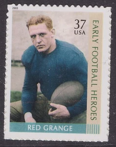 US 3811 Early Football Heroes Red Grange 37c single MNH 2003 - Picture 1 of 1