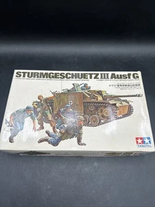Vintage Tamiya Sturmgeschutz III Ausf. G 1/35 Scale Series No 22 WW II - Picture 1 of 12
