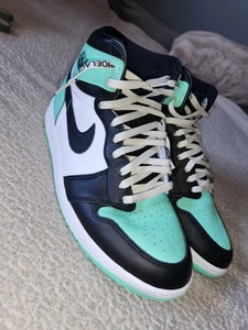 Size 11 - Air Jordan 1 Retro OG High Green Glow - Picture 1 of 7