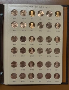 2010-2022 Lincoln Shield Cent P/D/S BU & Proof Complete Coin Set Dansco - TCCCX - Picture 1 of 7