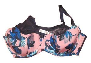 P/O Cacique 44DD Lightly Lined French Balconette UW Bra Excellent Condition - Picture 1 of 2