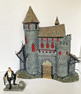 2-teiliges Set Draculas Schloss Bela Lugosi Universal Studios Monsters Department 56 - Bild 1 von 14